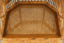 Load image into Gallery viewer, Vintage Bamboo and Cane Lounge Chair Asian Style Armchair
