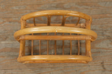 Load image into Gallery viewer, Rattan Magazine Rack Bentwood Style Wicker Storage Holder
