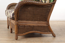 Load image into Gallery viewer, Rattan Loveseat and Ottoman
