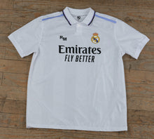 Load image into Gallery viewer, Real Madrid &quot;Fly Better&quot; Soccer Jersey – Size Large
