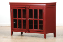 Load image into Gallery viewer, Red Console Cabinet
