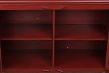 Load image into Gallery viewer, Red Console Cabinet
