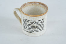 Load image into Gallery viewer, Welsh Beaker Company Red Dragon Mug Made in Wales Stoneware 3 Inch
