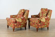Load image into Gallery viewer, Pair of of Fairfield Botanical Arm Chairs
