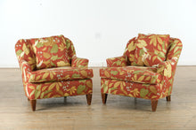 Load image into Gallery viewer, Pair of of Fairfield Botanical Arm Chairs
