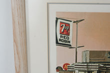 Load image into Gallery viewer, John Baeder Red Robin Diner Signed Limited Edition Screenprint 1980 Photorealism
