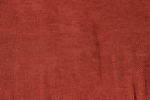 Load image into Gallery viewer, Elegant Rolled Arm Red Loveseat / Small Sofa with Fringe Accent Pillows – 72” Wide
