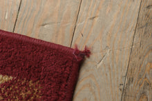 Load image into Gallery viewer, Traditional Red Floral Scroll Area Rug – 7' x 10' Garden Ridge Turkish-Made Rug
