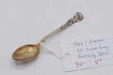 Load image into Gallery viewer, Reed and Barton Sterling Silver Tiger Lily Festivity Spoon 4 Inch

