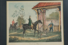 Load image into Gallery viewer, Carle Vernet Retour du Chasseur French Hunting Equestrian Print Framed
