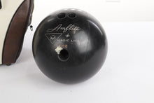 Load image into Gallery viewer, Retro Brown and Cream Bowling Ball Bag - Includes Ball
