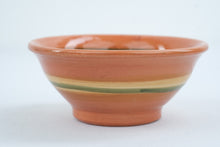 Load image into Gallery viewer, Handmade Rhodes Greece Pottery Olive Branch Bowl Terracotta 4 5 Inch
