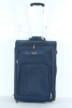 Load image into Gallery viewer, Ricardo Beverly Hills Wheeled Upright Suitcase – Navy Blue 24” Softside Luggage with Telescoping Handle
