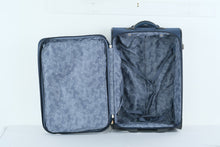 Load image into Gallery viewer, Ricardo Beverly Hills Wheeled Upright Suitcase – Navy Blue 24” Softside Luggage with Telescoping Handle
