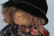 Load image into Gallery viewer, Little Souls Roberta Doll 1988 Gretchen Wilson Vintage Folk Art Cloth Doll 24 Inch
