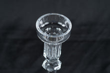 Load image into Gallery viewer, Rogaska Crystal Candlestick Holder 8 Inch Signed Slovenia
