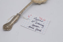 Load image into Gallery viewer, Antique Wm Rogers Essex Silverplate Sugar Shell Spoon 1906
