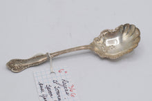 Load image into Gallery viewer, Antique Wm Rogers Essex Silverplate Sugar Shell Spoon 1906
