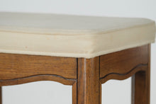 Load image into Gallery viewer, Rolling Oak Vanity Bench I by Gordon&#39;s
