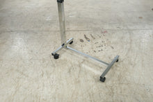 Load image into Gallery viewer, Rolling Standing Desk Mobile Laptop Table 30 Inch Wood Top Fixed 45 Inch Height
