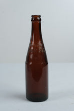 Load image into Gallery viewer, Antique Hires Root Beer Amber Glass Embossed Soda Bottle 9 Inch

