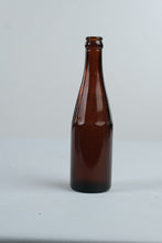Load image into Gallery viewer, Antique Hires Root Beer Amber Glass Embossed Soda Bottle 9 Inch
