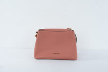 Load image into Gallery viewer, Michael Kors Coral Pink Saffiano Leather Shoulder Crossbody Bag
