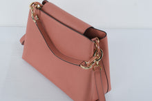 Load image into Gallery viewer, Michael Kors Coral Pink Saffiano Leather Shoulder Crossbody Bag
