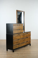 Load image into Gallery viewer, Rotta “Gardenia Honey” Dresser Mirror with Modular 2-Drawer Extension – Made in Brazil
