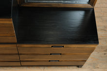 Load image into Gallery viewer, Rotta “Gardenia Honey” Dresser Mirror with Modular 2-Drawer Extension – Made in Brazil
