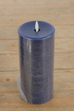 Load image into Gallery viewer, LuxuryLite LED Candle by Ganz – Textured Wax Pillar with Realistic Flickering Flame
