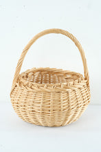 Load image into Gallery viewer, Round Woven Basket with Handle
