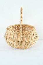 Load image into Gallery viewer, Round Woven Basket with Handle
