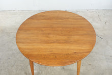 Load image into Gallery viewer, Vintage Round Solid Wood Dining Table with Plank Top
