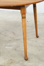 Load image into Gallery viewer, Vintage Round Solid Wood Dining Table with Plank Top
