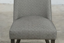 Load image into Gallery viewer, Gray Upholstered Dining Side Chair Nailhead Trim
