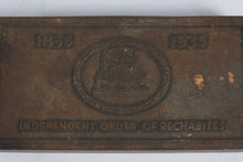 Load image into Gallery viewer, Rowntree &amp; Co. Ltd Commemorative Chocolate Tin – Independent Order of Rechabites 1835–1935
