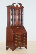 Load image into Gallery viewer, Royal Cherry Block Front Secretary - Jasper Cabinet
