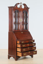 Load image into Gallery viewer, Royal Cherry Block Front Secretary - Jasper Cabinet
