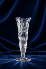 Load image into Gallery viewer, Royal Irish Crystal 24 Lead Crystal Footed Vase Czech Republic 7 Inch
