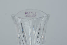 Load image into Gallery viewer, Royal Irish Crystal 24 Lead Crystal Footed Vase Czech Republic 7 Inch
