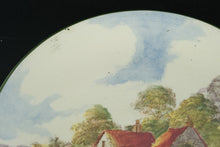 Load image into Gallery viewer, Antique Royal Doulton “Briar Cottage” Hand-Painted Landscape Plate – England – 10" Round
