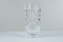 Load image into Gallery viewer, Royal Gallery 24 Percent Lead Crystal Vase 11 75 Inch Clear Cut Glass
