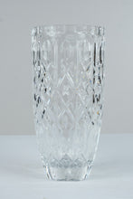 Load image into Gallery viewer, Royal Gallery 24 Percent Lead Crystal Vase 11 75 Inch Clear Cut Glass
