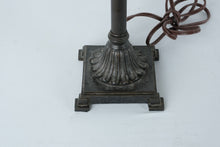 Load image into Gallery viewer, Traditional Bronze Finish Buffet Table Lamp 30 Inch with Brown Shade
