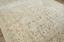 Load image into Gallery viewer, Turkish Oushak Rug – 9' x 12.3' Hand-Knotted Wool, High Knot Count, Muted Pastel Palette
