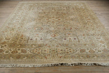 Load image into Gallery viewer, Turkish Oushak Rug – 9' x 12.3' Hand-Knotted Wool, High Knot Count, Muted Pastel Palette
