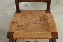Load image into Gallery viewer, Set of 6 Traditional Ladder Back Dining Chairs with Woven Rush Seats
