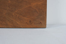 Load image into Gallery viewer, Vintage Russian Zagorsk Trinity Lavra Pyrography Wood Art Signed 12 x 14
