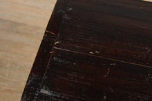 Load image into Gallery viewer, Rustic Dark Wood 3-Drawer Chest – Oversized Nightstand
